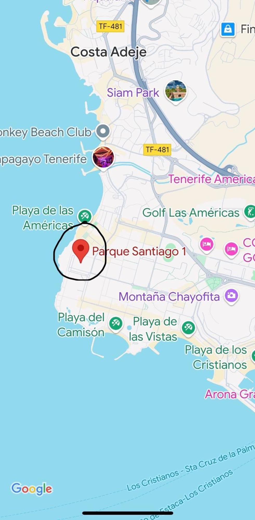 Parque Santiago 1 Lovely Apartment 美洲海滩 外观 照片